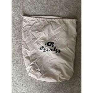 Itzy Ritzy Beige Dust Bag Drawstring Storage Protector Travel Packaging
